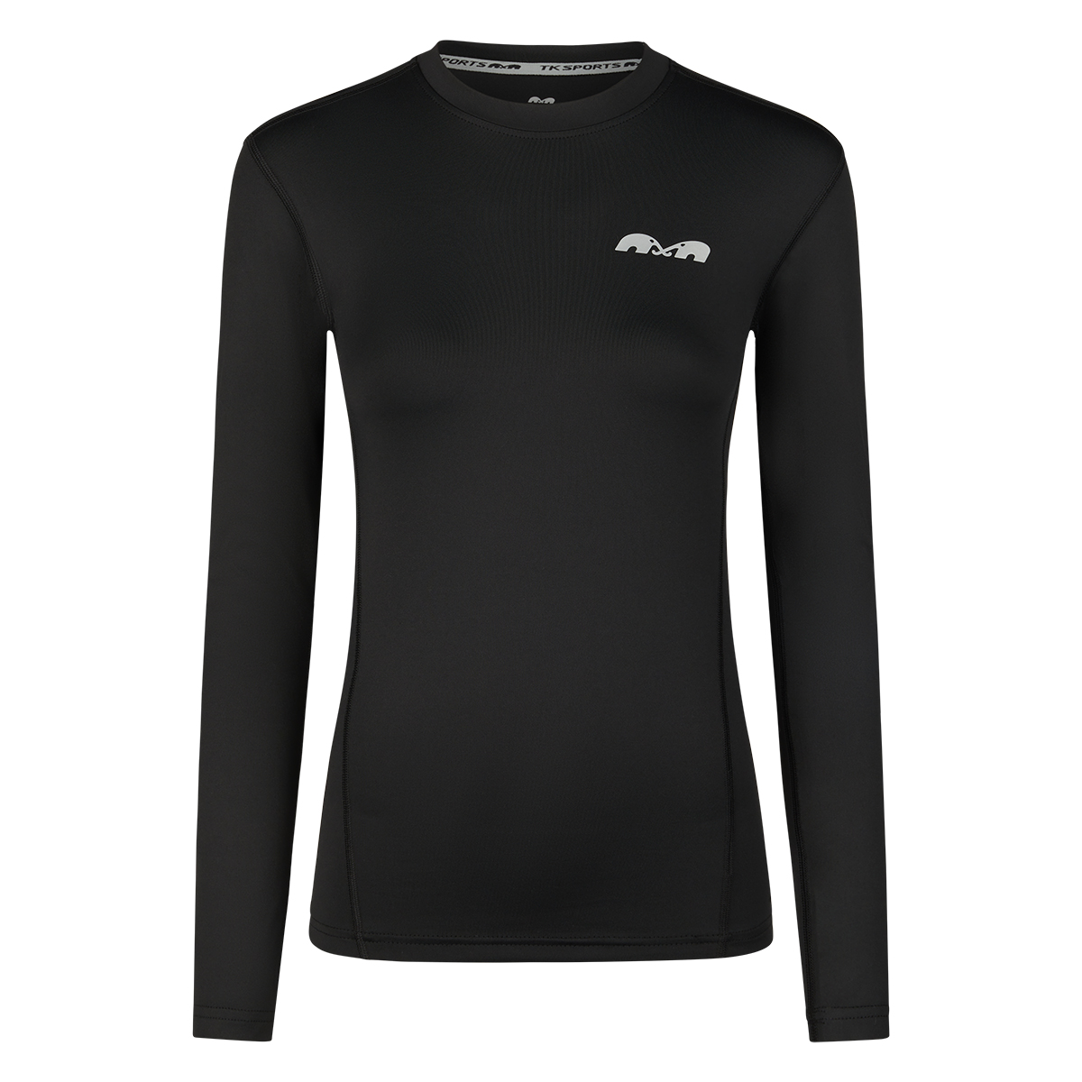 BASELAYER SHIRT UNISEX SCHWARZ – Bild 3