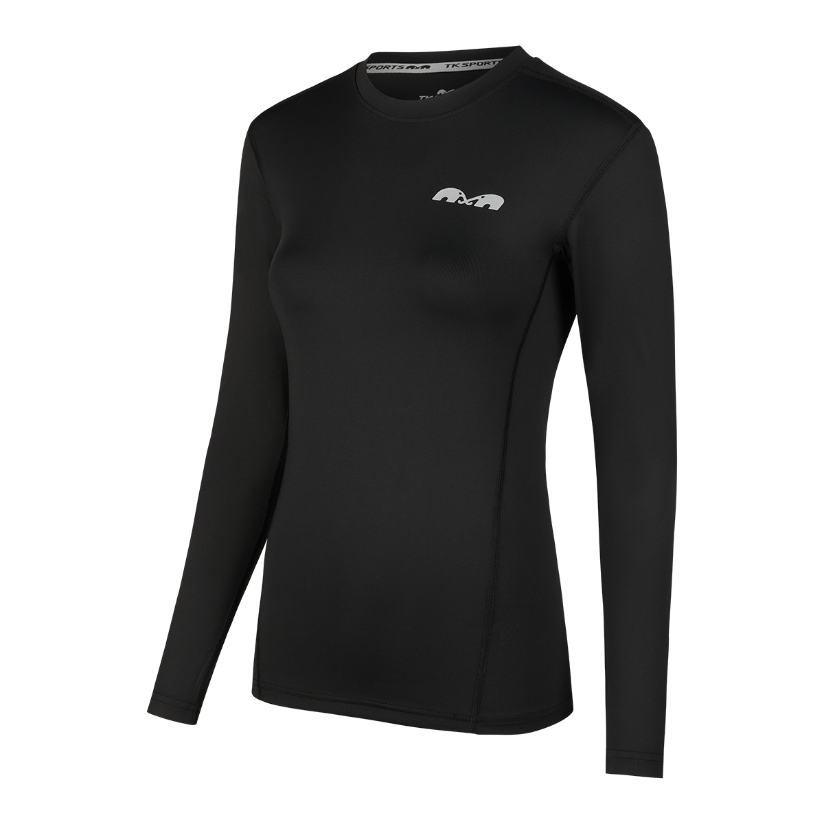 BASELAYER SHIRT UNISEX SCHWARZ – Bild 4