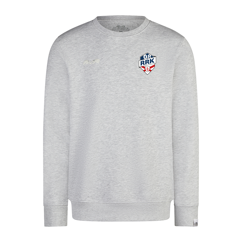 RUNDHALS SWEATER UNISEX GRAU